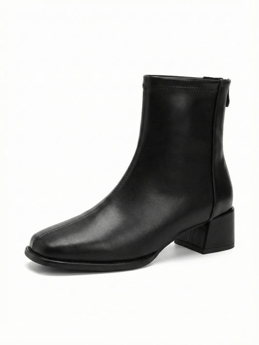 Chelsea | Minimal Block-Heel Ankle Boots