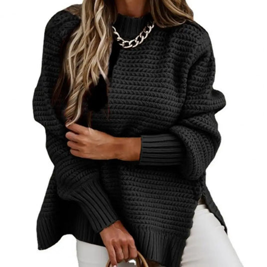 Milana - Knitted Jumper Black