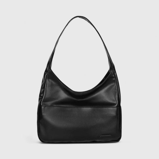 isabella™ Minimalist Slouch Shoulder Bag Black