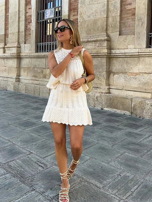 Mila™ | Elegant Summer Set White