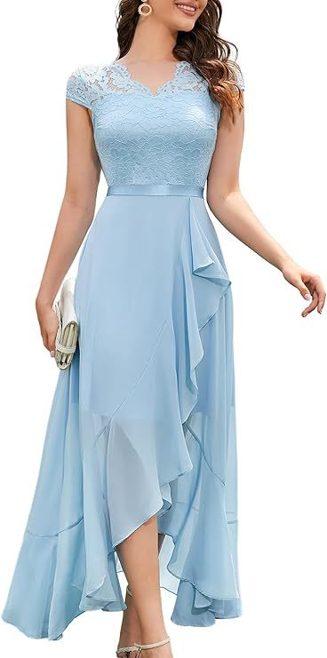 Seraphina | Lace Overlay Midi Dress