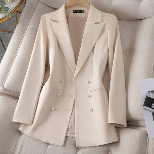 RITA - PEARL BLAZER Beige
