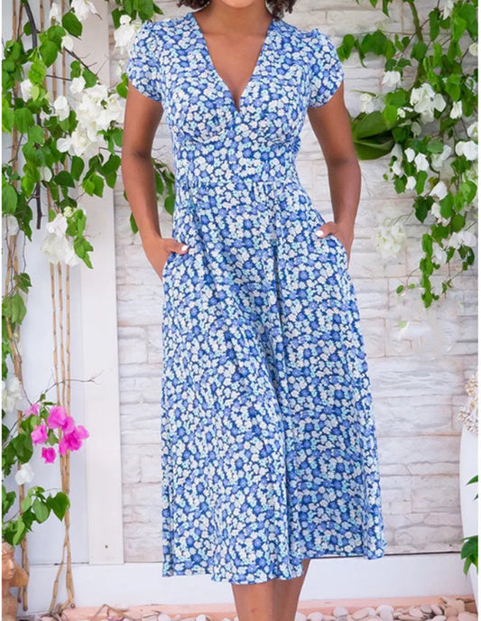 Gianna | Button-Front Midi Dress