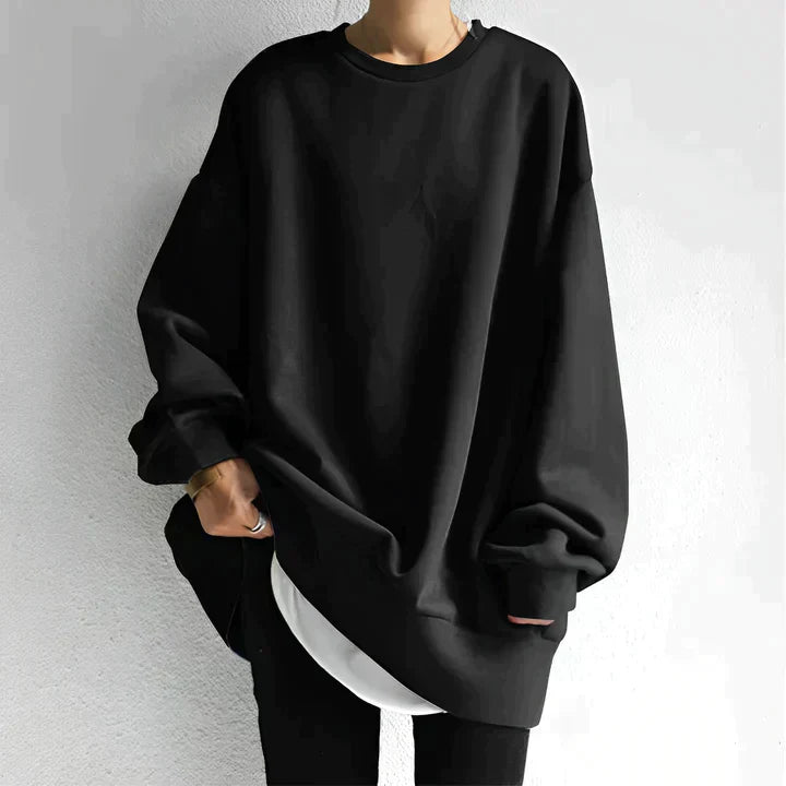 Serena – Oversize-Rundhalspullover für Damen