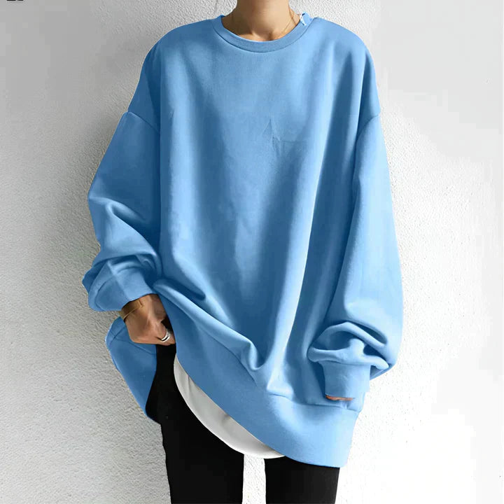 Serena – Oversize-Rundhalspullover für Damen