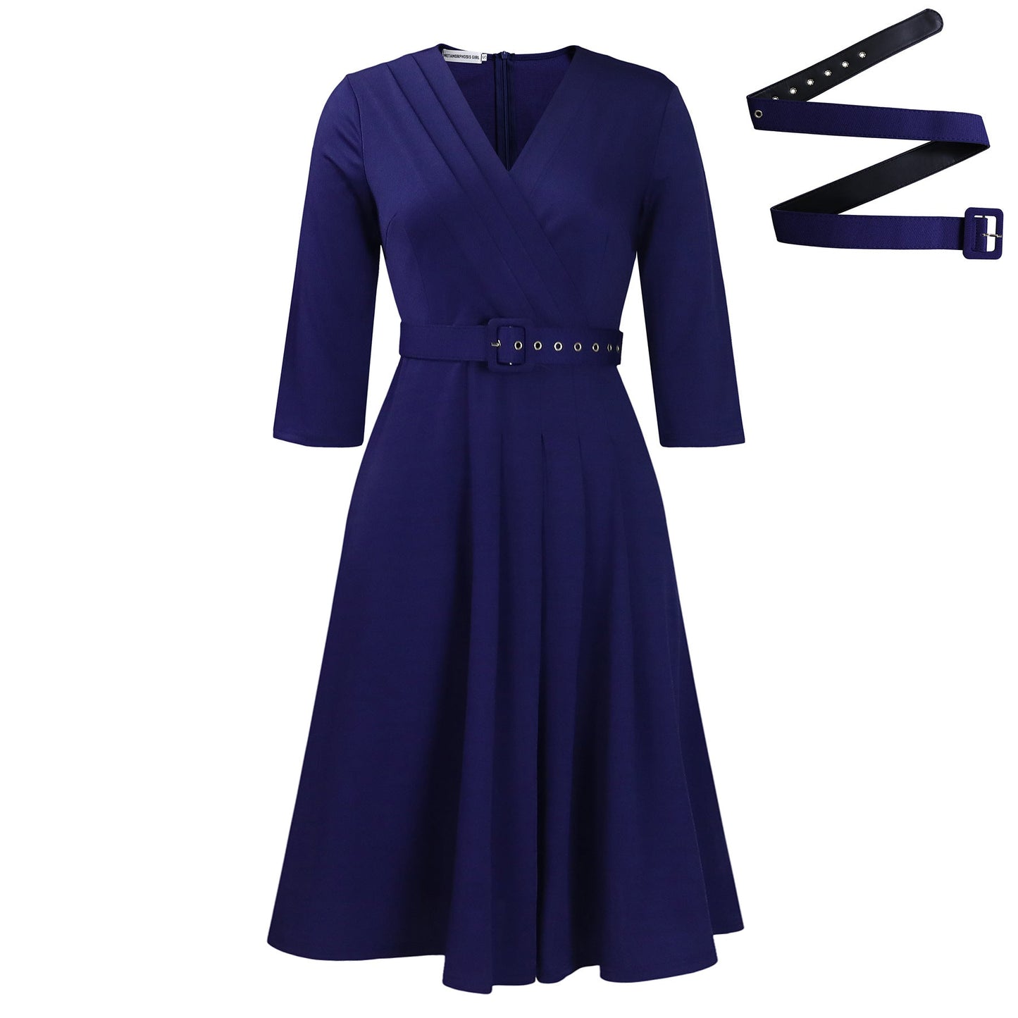 Nicole - Elegant V-neck maxi dress