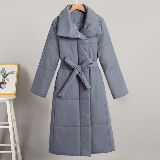 Fenice | Elegant Long Coat Grey