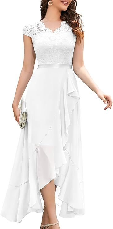 Seraphina | Lace Overlay Midi Dress