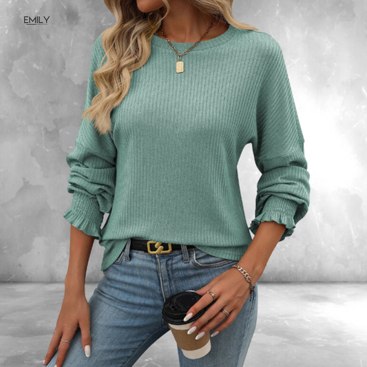 Emily - Luxe Jumper Light Green