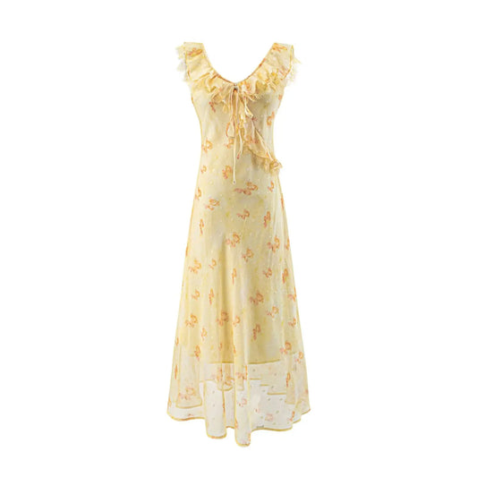 ROSANI FLORAL MIDI DRESS