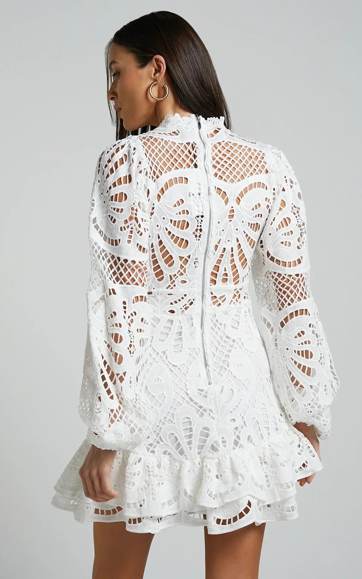 Vincy-Heaven Hue Mini Dress