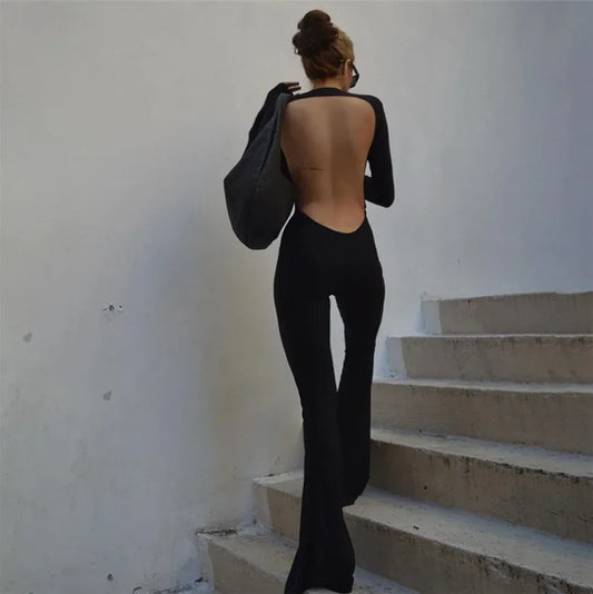 RIYA BACKLESS JUMPSUIT