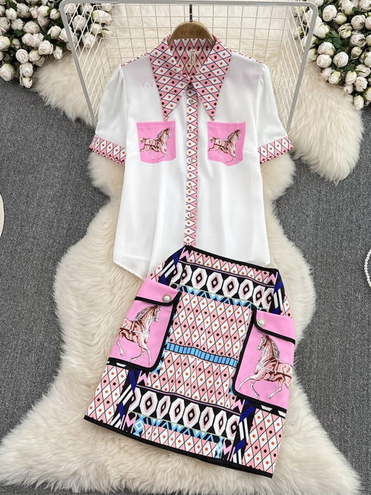 KALEEN CO-ORD SET Short sleeve