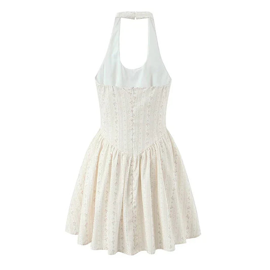 AISA FLORAL MINI DRESS