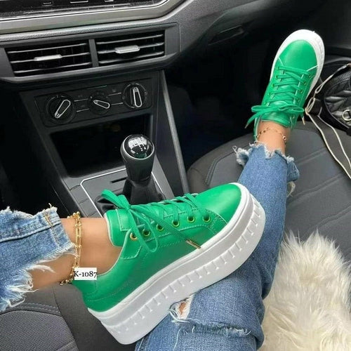 Platform Sneakers - Women