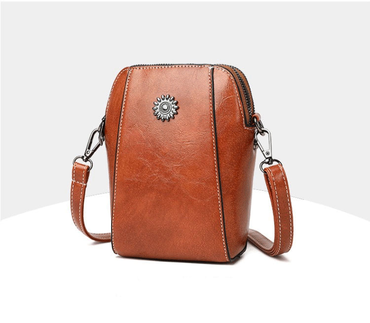 Vienna - Mini sac à main compact de couleur unie
