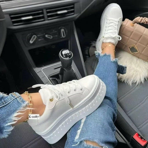 Platform Sneakers - Women
