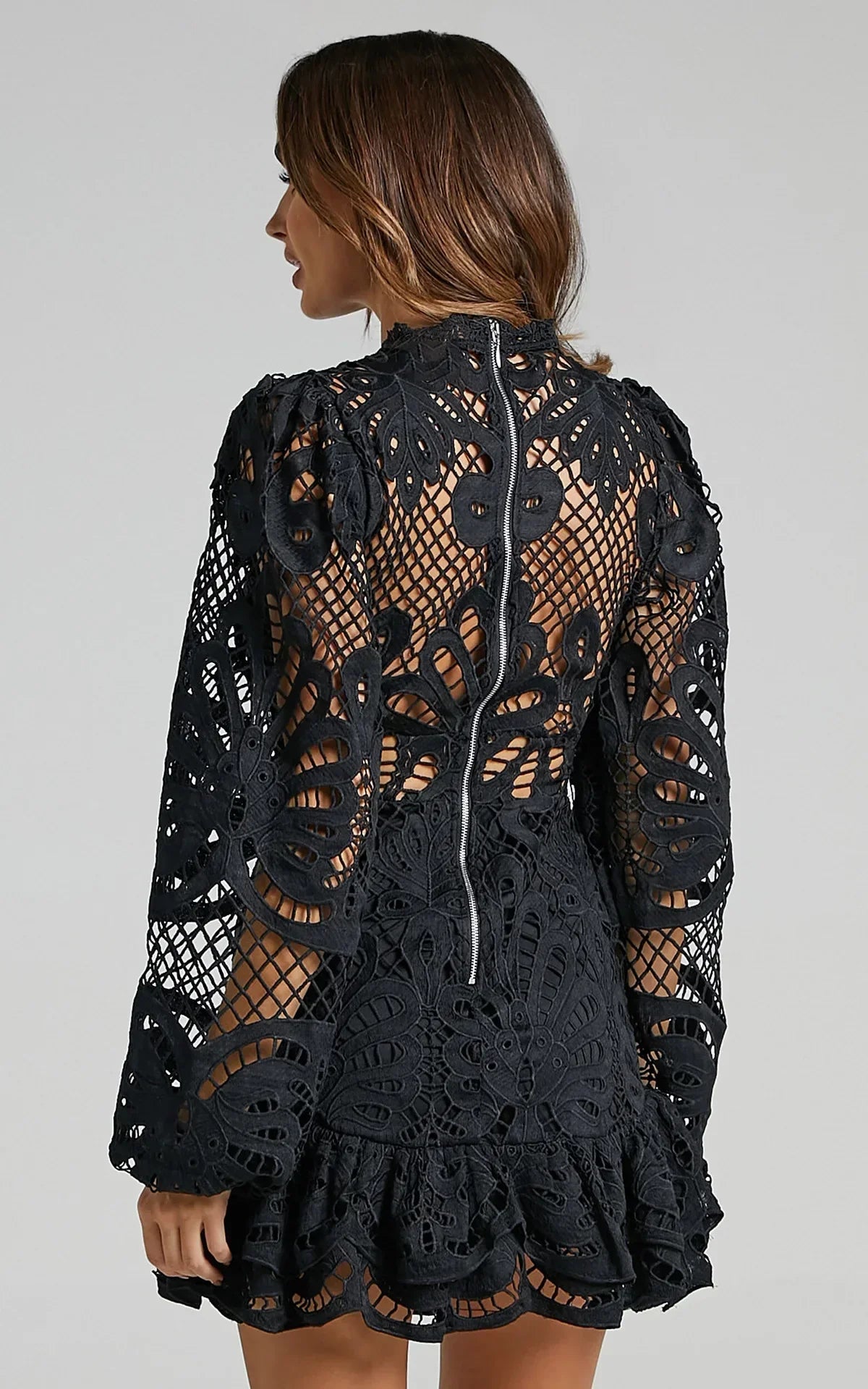Vincy-Heaven Hue Mini Dress