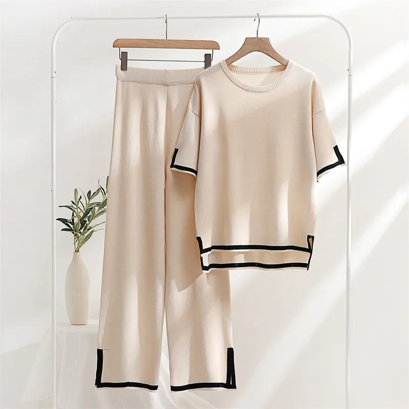 Annette | Elegant Knitted 2-Piece Set