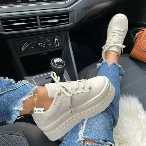 Platform Sneakers - Women