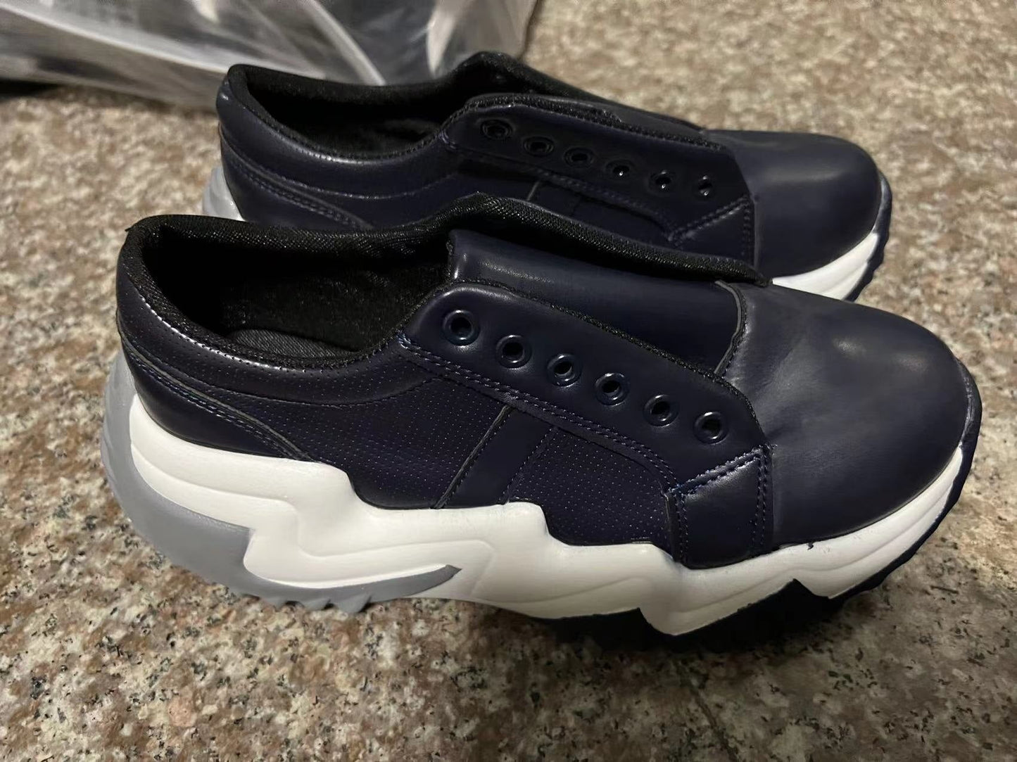 Breathable Platform Sneakers - Women