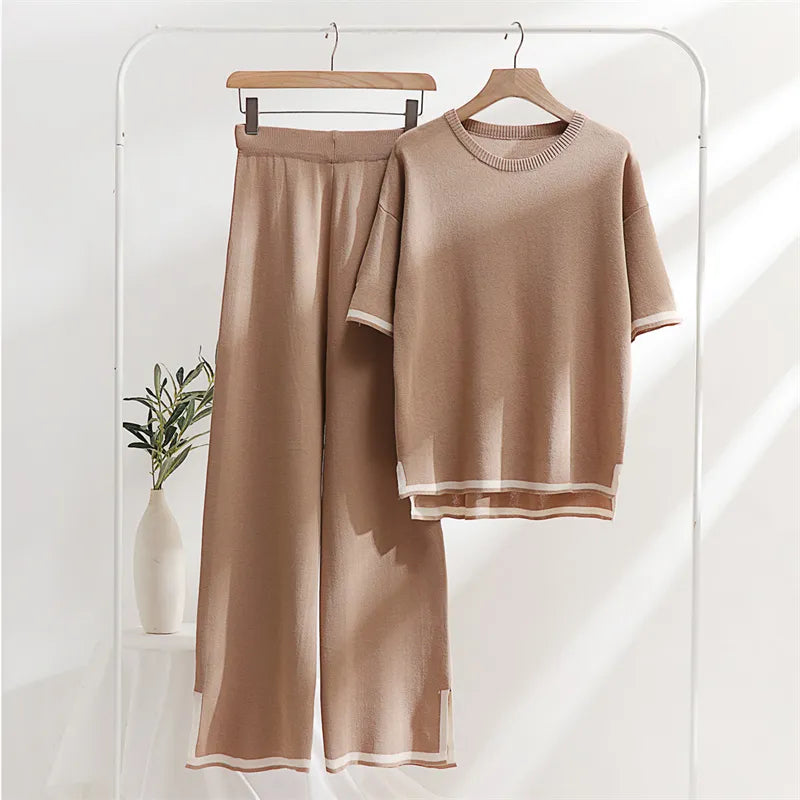 Annette | Elegant Knitted 2-Piece Set