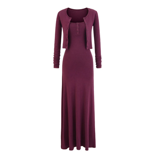 MARIA CO ORD SET Purple