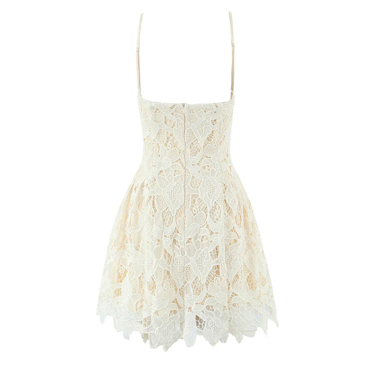NERINA LACE MINI DRESS