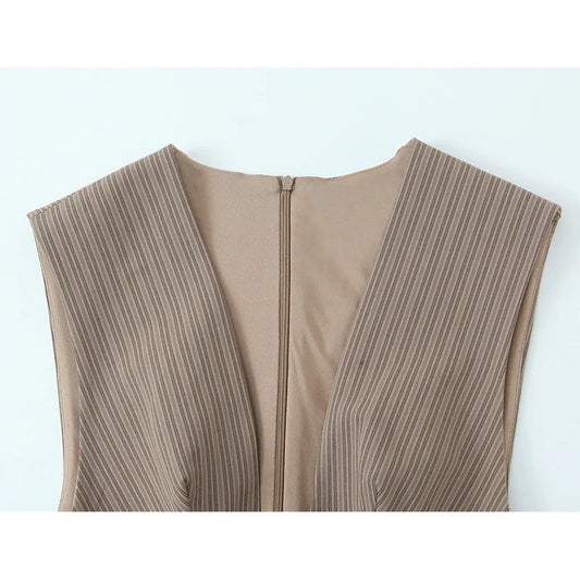 NEVA STRIPED MINI DRESS