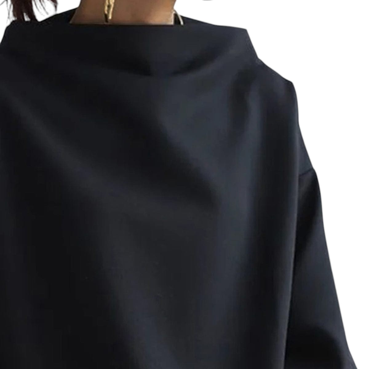Margot – High-Neck Soft Knit Top