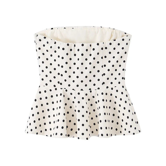 VALEA POLKA DOT TOP