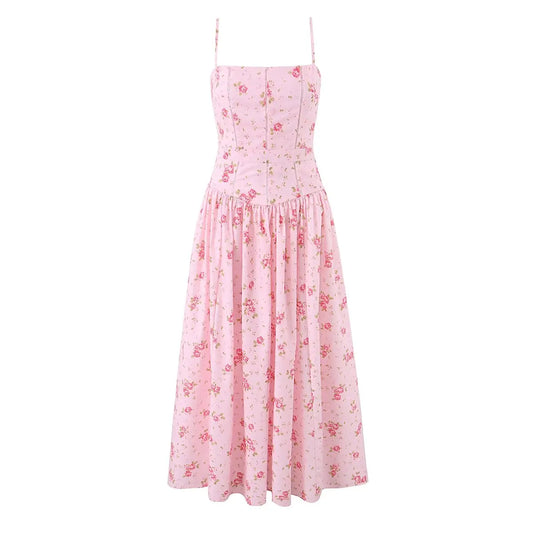HARI FLORAL MIDI DRESS
