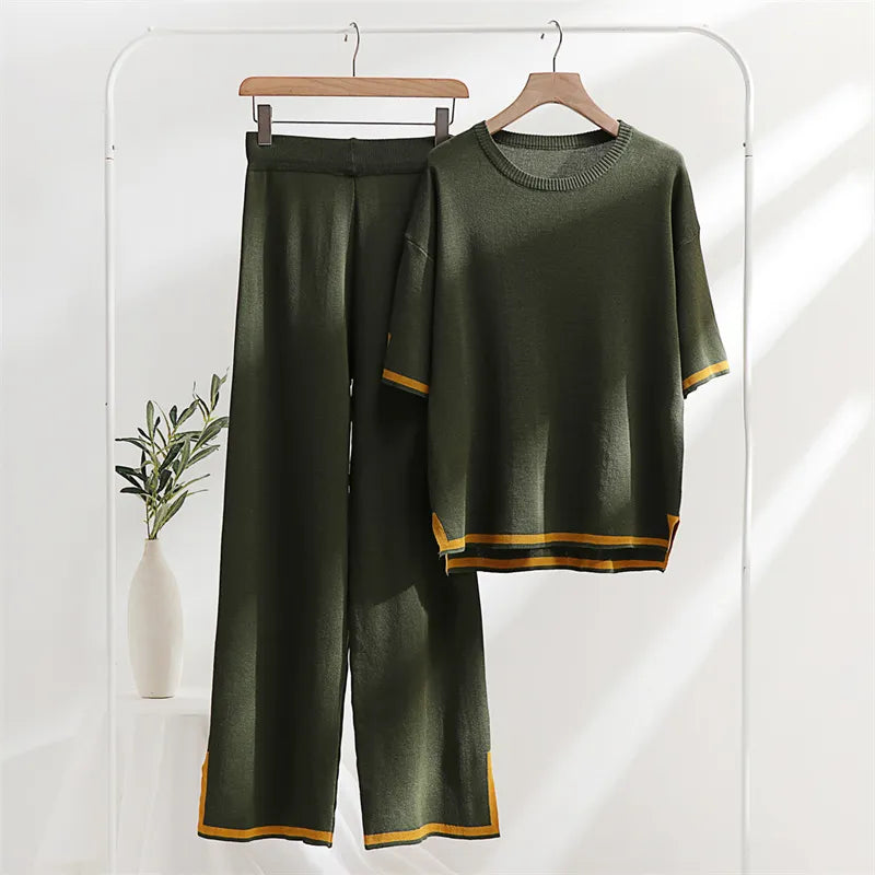 Annette | Elegant Knitted 2-Piece Set