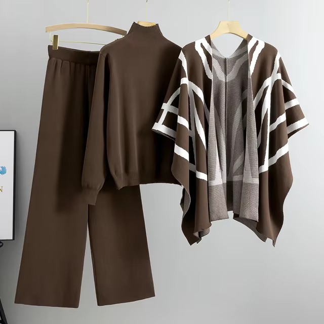 Sophie | Soft Comfortable Knitted 3-Piece Set