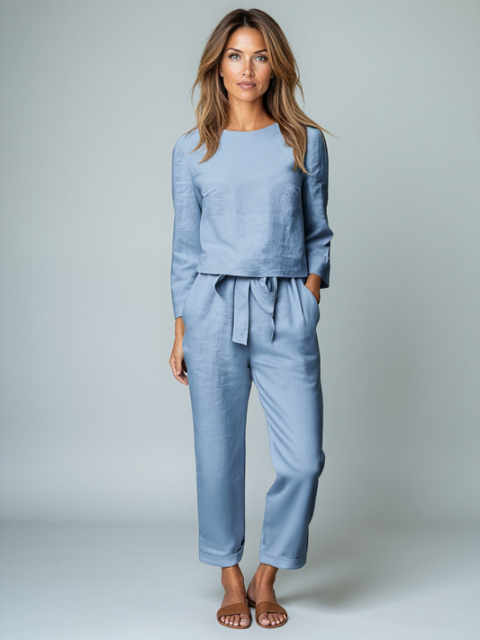 Jessica | The Luxe Set Sky Blue