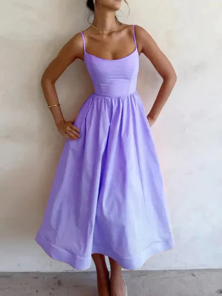 Elise | Flattering Waist-Fitted Flare Dress