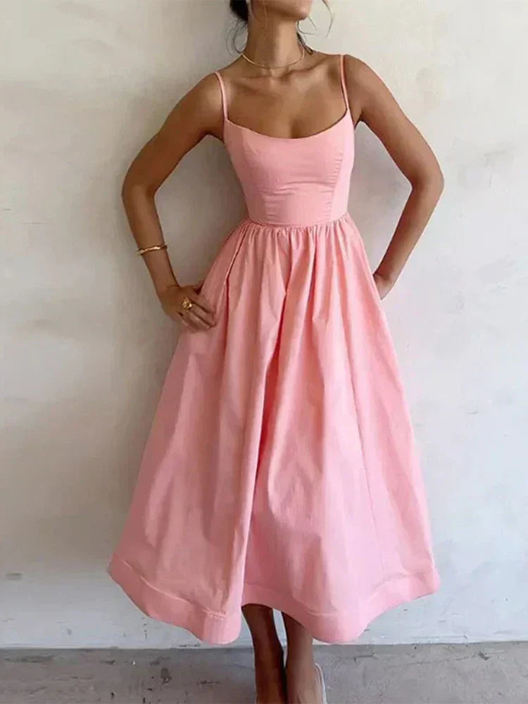 Elise | Flattering Waist-Fitted Flare Dress