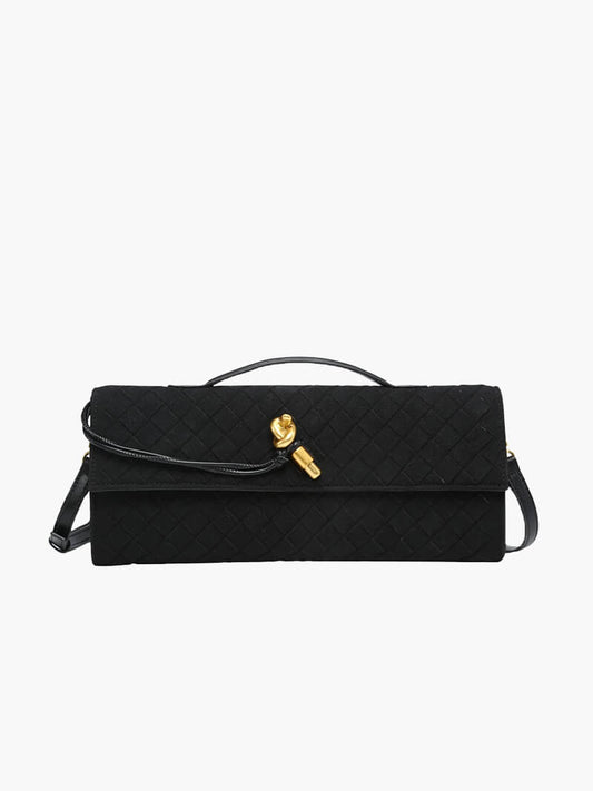 Bianca Suede Bag Black