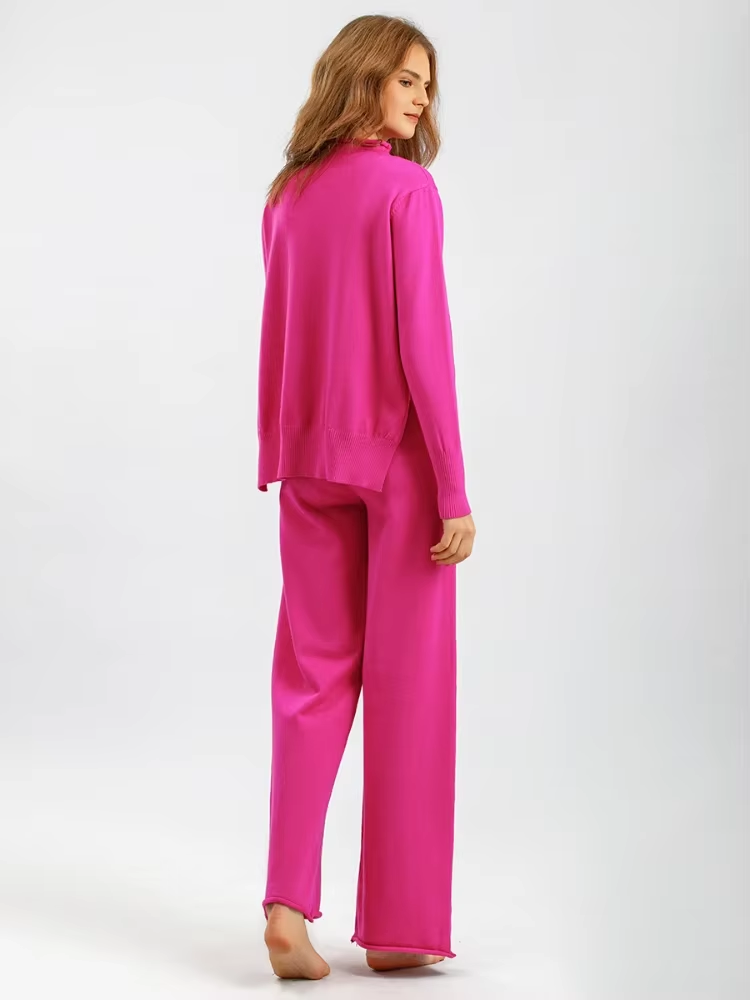 Caroline | Knitted Thick Warm Oversized Sweater Pants Set