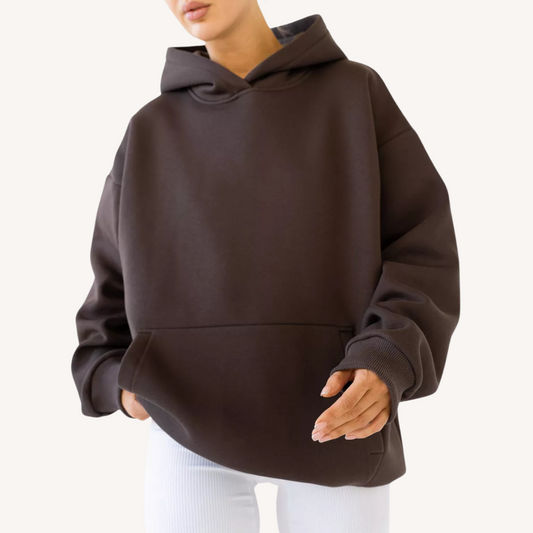 Clairy | Pullover Sweatshirt Coffee