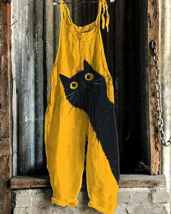 Marini™ | Jumpsuit with Playful Cat Print