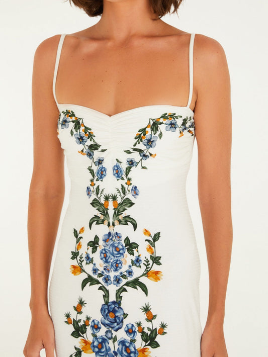 Penelope floral print midi dress