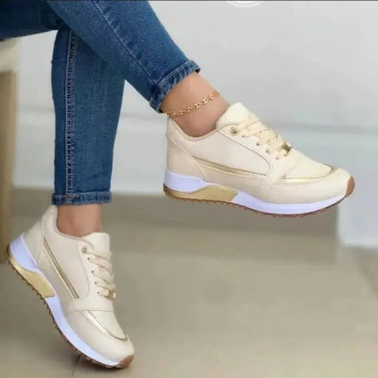 Sportychic — Fabric Slip-On Sneakers With Comfortable Chic Casual Sports Design