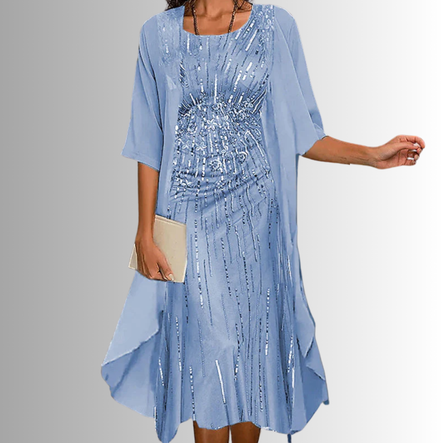 Willa — Lightweight Two-Piece Set With Breezy Relaxed Summer Style Blue