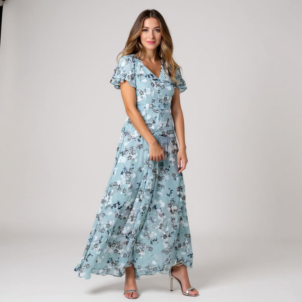 Leonore Glamorous Tummy Covering Dress