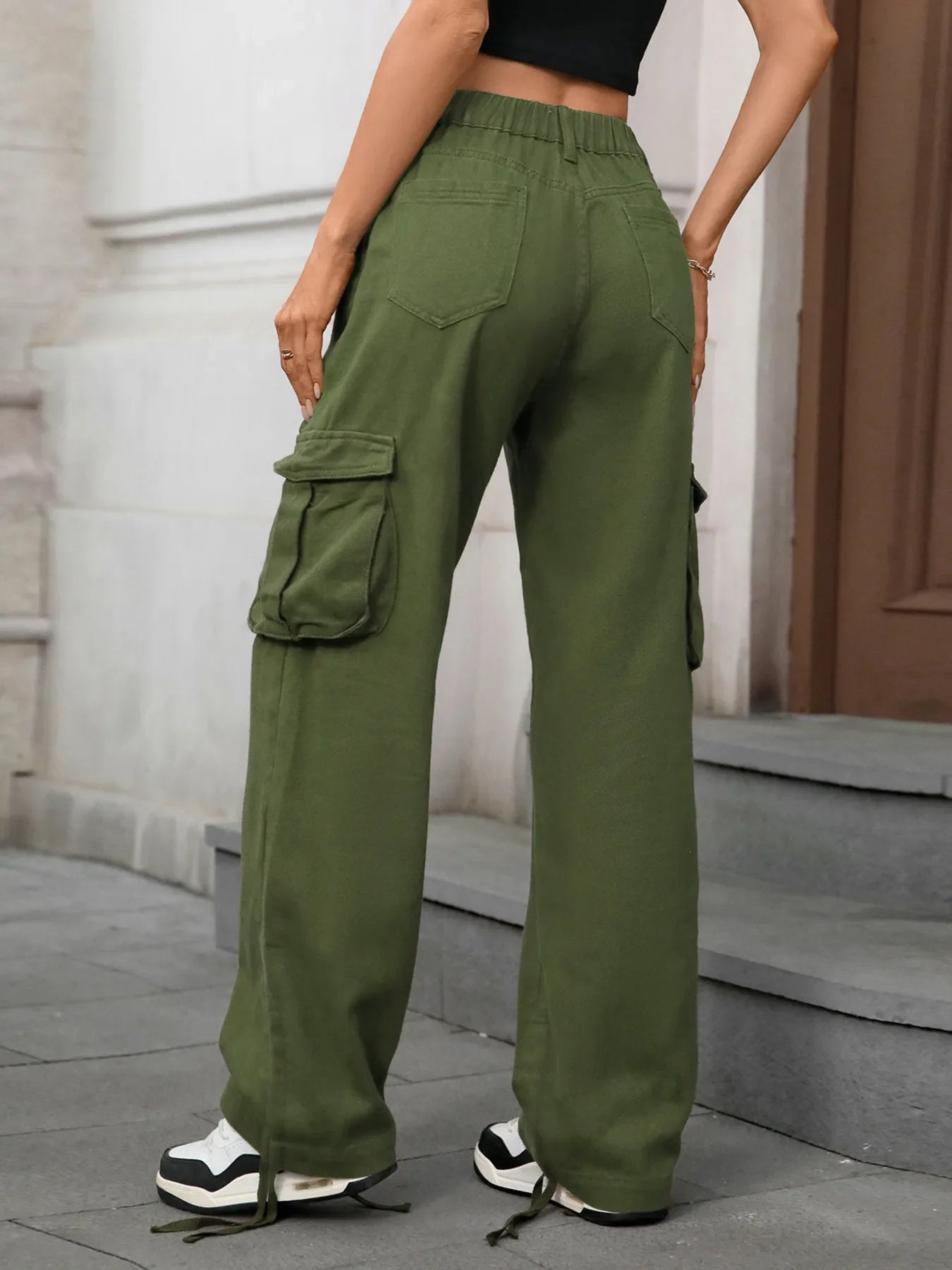 Effortless Cool Wide Leg Cargo Pants