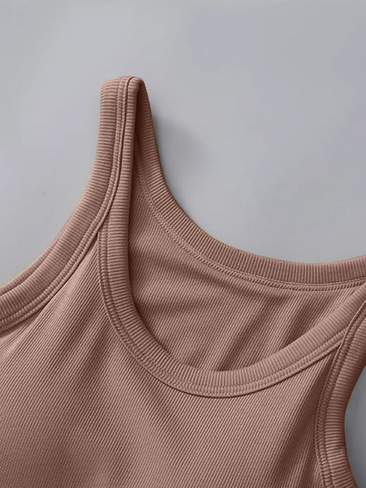 Bra Tank Top - Round Neck