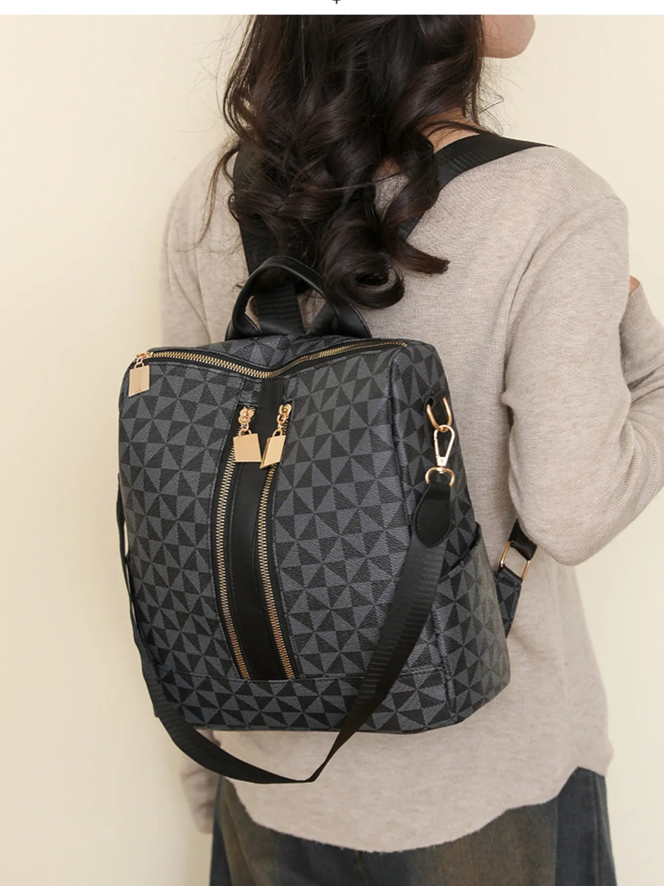 Prism Pop Geometric Backpack