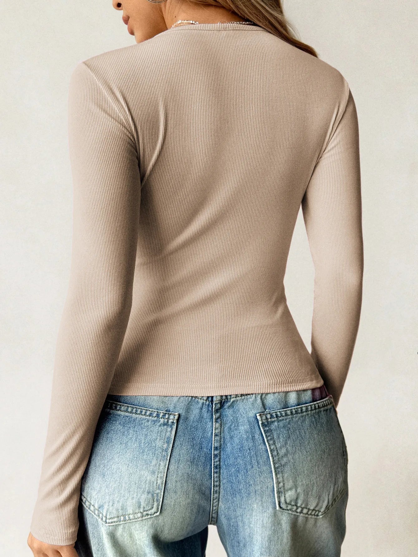 Textured Charm Knit Tee
