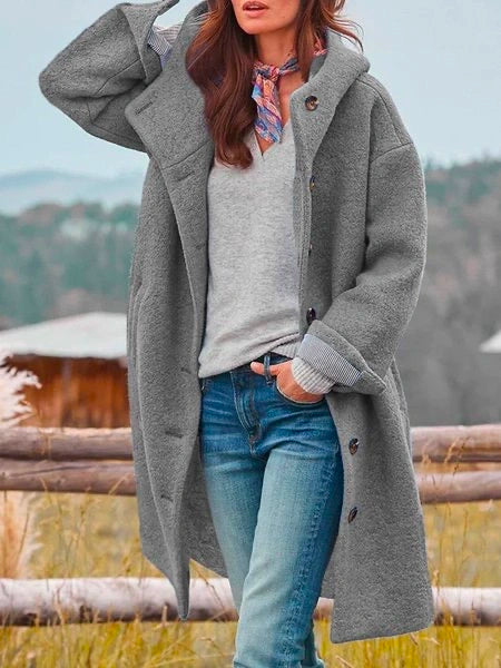 PALERME | MANTEAU D'HIVER À CAPUCHE